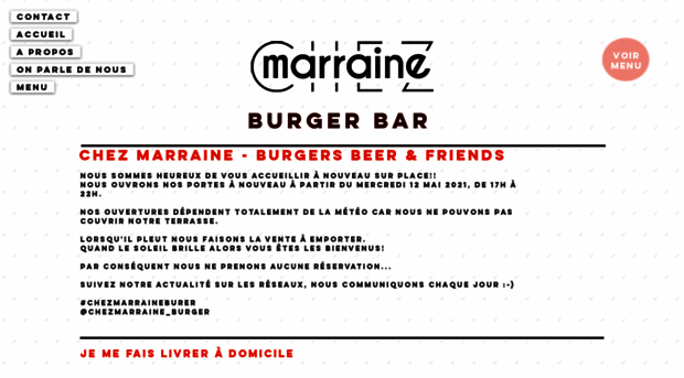 chezmarraineburger.be