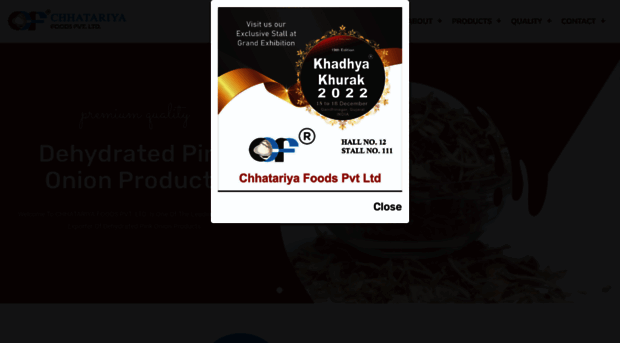 chhatariyafoods.com