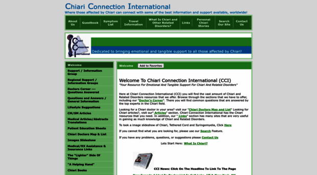 chiariconnectioninternational.com