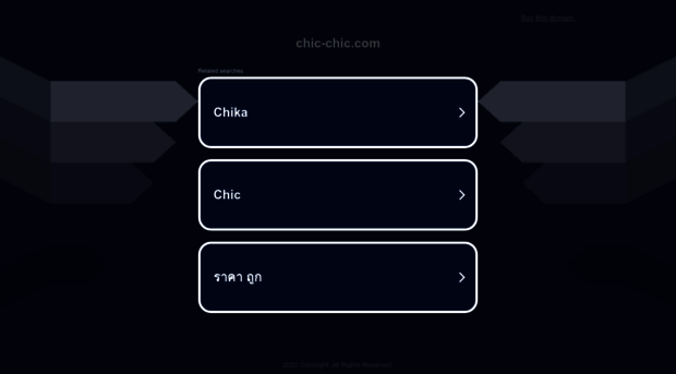 chic-chic.com
