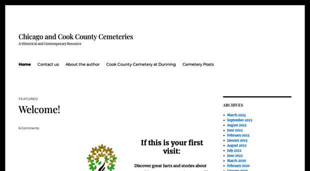 chicagoandcookcountycemeteries.com