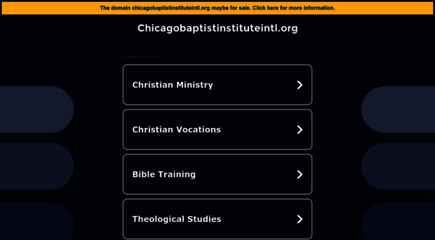 chicagobaptistinstituteintl.org