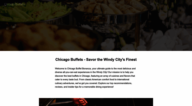 chicagobuffets.com