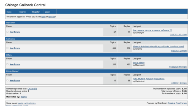 chicagocallbacks.boardhost.com