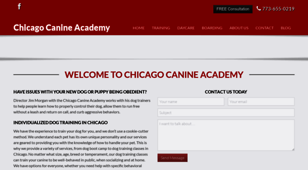 chicagocanineacademy.com