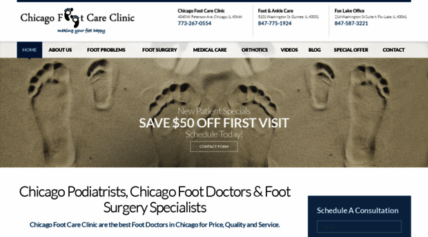 chicagofootcareclinic.com