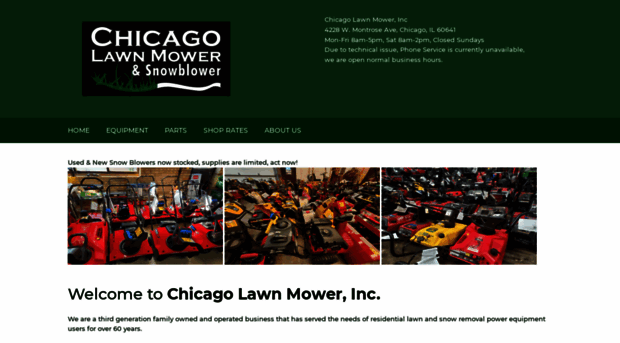 chicagolawnmower.com