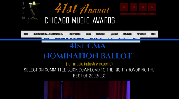 chicagomusicawards.org