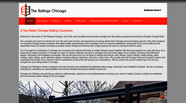 chicagorailingsandfences.com