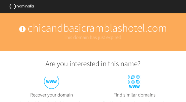 chicandbasicramblashotel.com