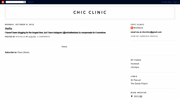 chicclinic.blogspot.com