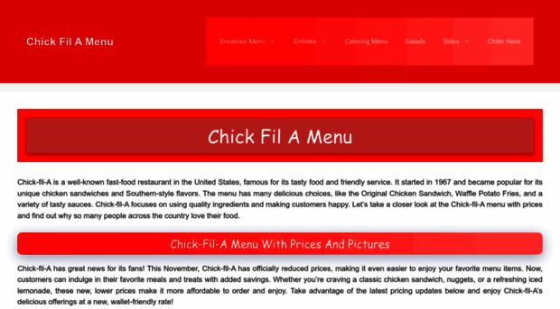 chick-fil-amenuwithprices.com