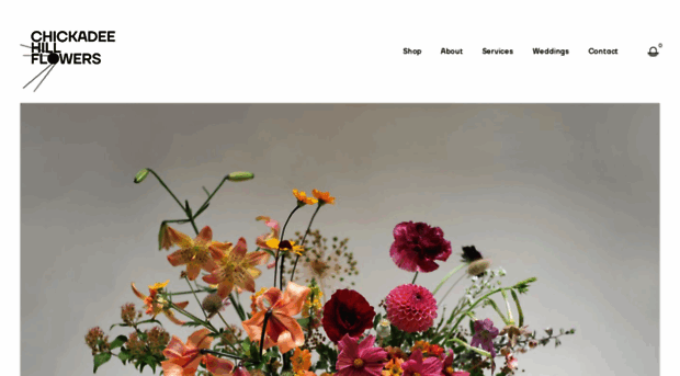 chickadeehillflowers.com