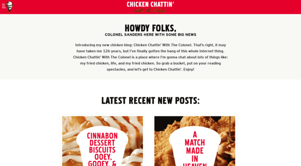 chickenchattin.kfc.com