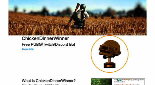 chickendinnerwinner.com