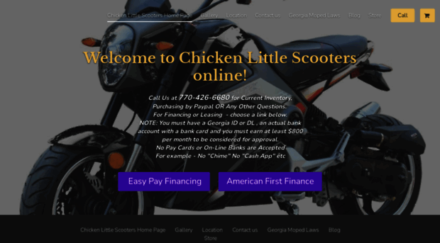 chickenlittlescooters.com