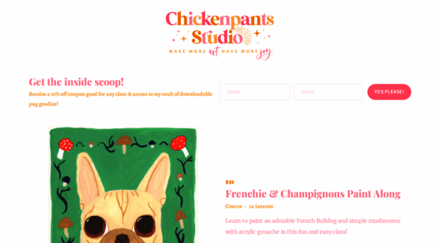 chickenpantsstudio.com