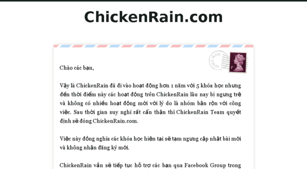 chickenrain.com