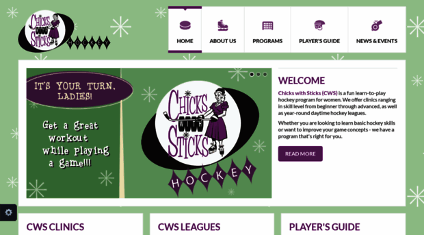 chickswithstickshockey.com