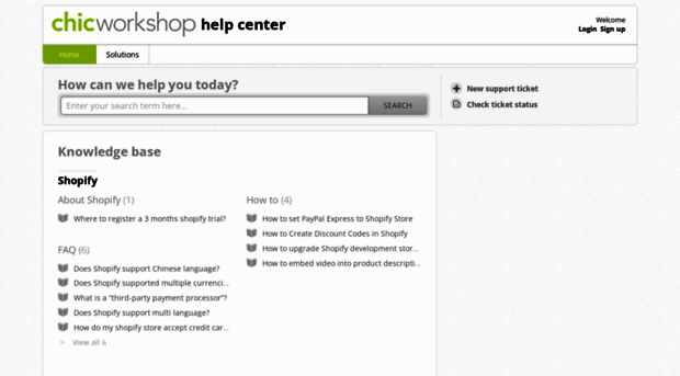 chicworkshop.freshdesk.com