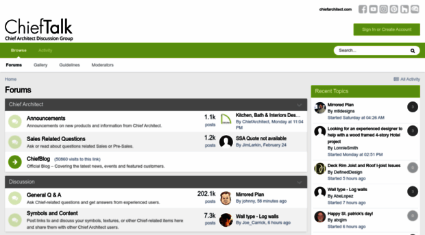 chieftalk.chiefarchitect.com