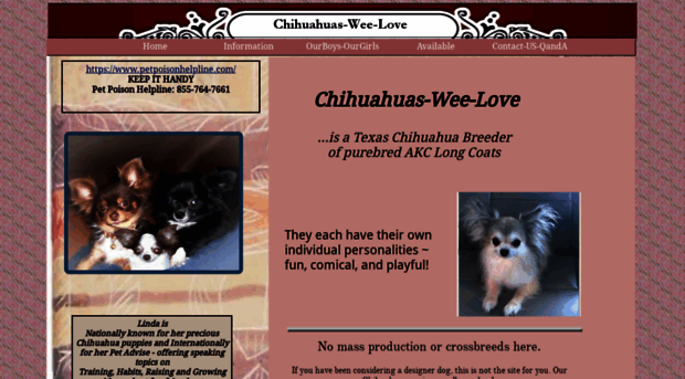 chihuahuasweelove.com