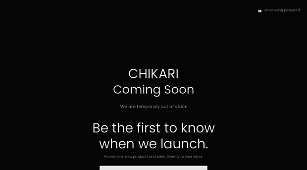 chikari.in