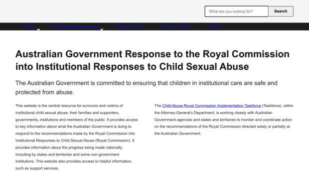 childabuseroyalcommissionresponse.gov.au