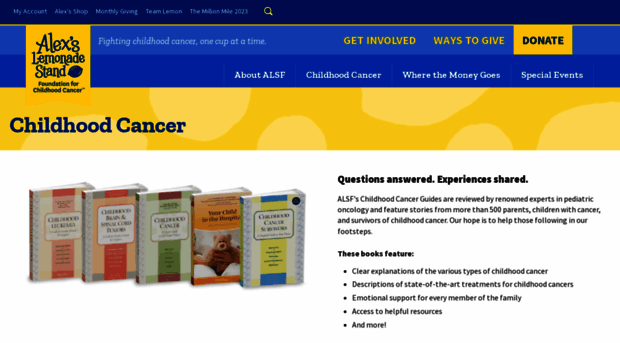 childhoodcancerguides.org