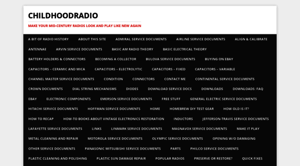 childhoodradio.com