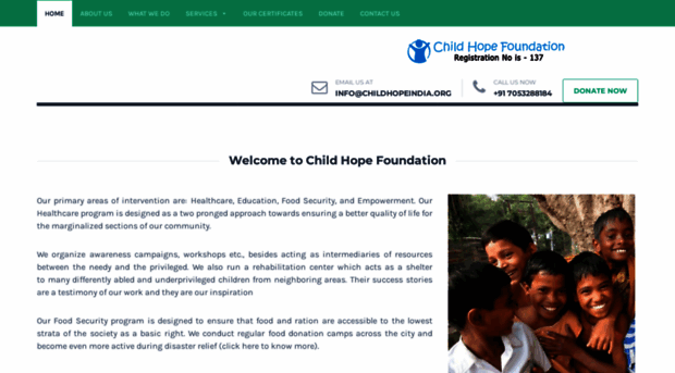 childhopeindia.org