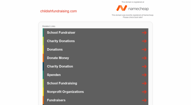 childishfundraising.com