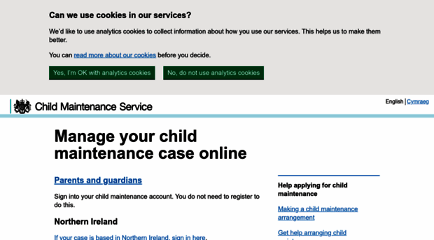 childmaintenanceservice.direct.gov.uk