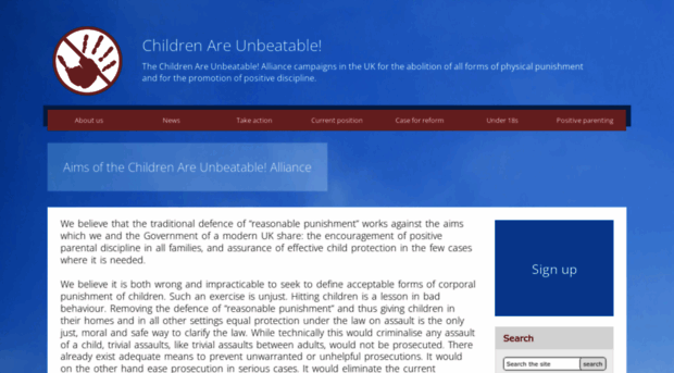 childrenareunbeatable.org.uk