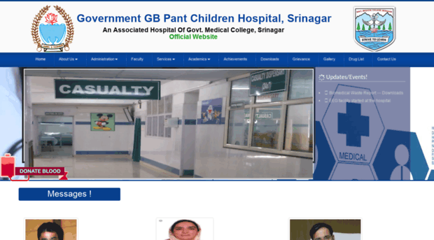 childrenhospitalsrinagar.com