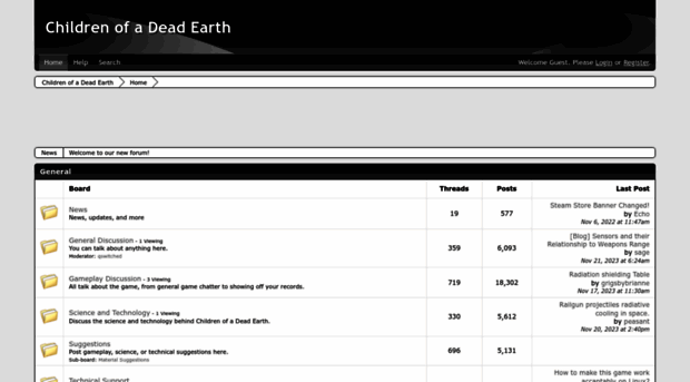 childrenofadeadearth.boards.net