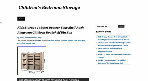 childrensbedroomstorage.com