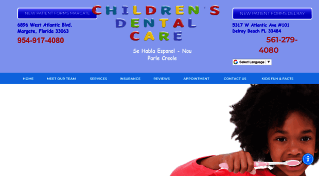 childrensdentalcaredelray.com