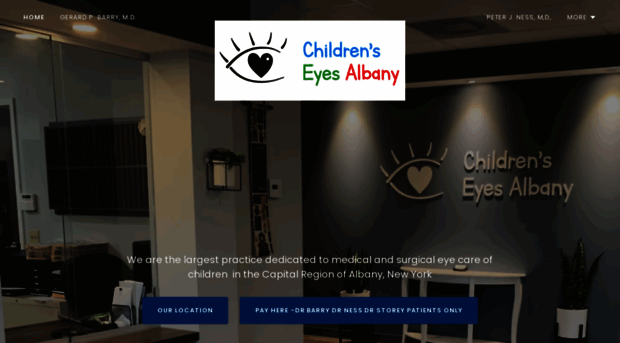 childrenseyesalbany.com