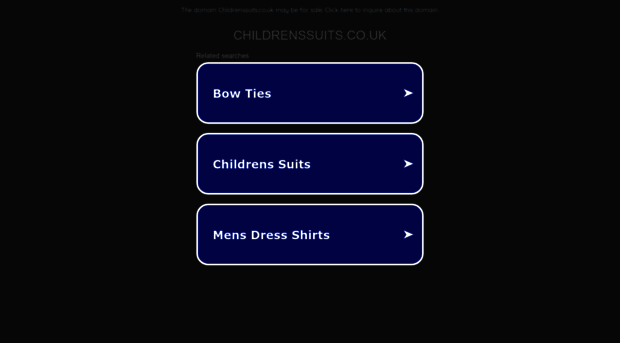 childrenssuits.co.uk