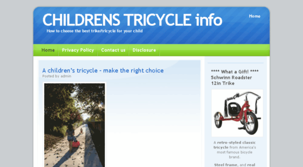 childrenstricycle.net