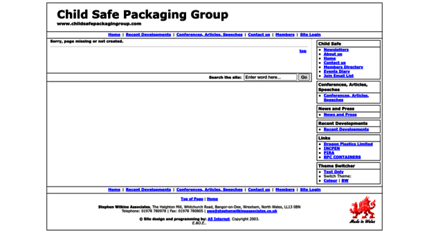 childsafepackagingroup.com