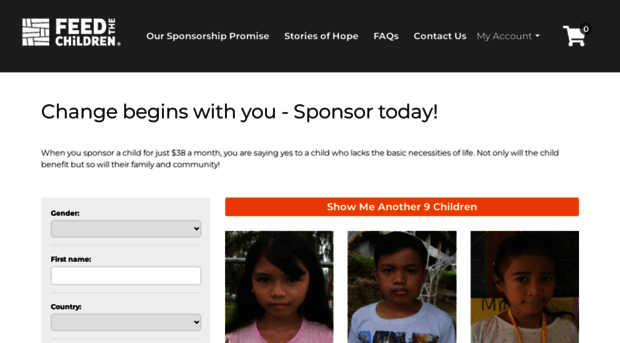 childsponsorship.feedthechildren.org