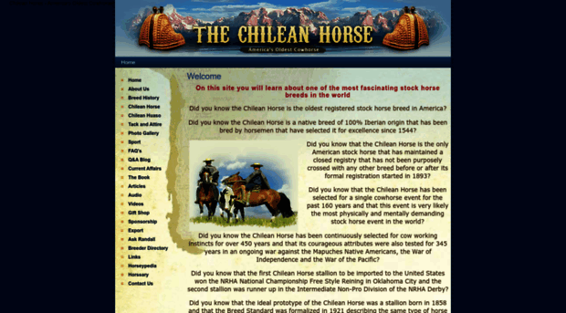 chileanhorse.com