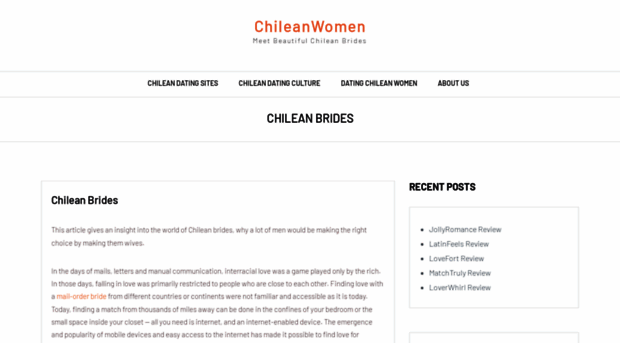 chileanwomen.net