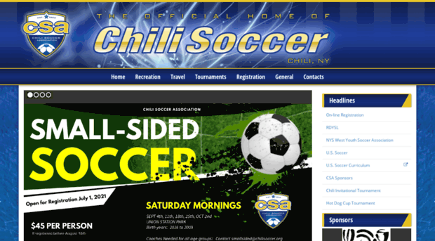 chilisoccer.org