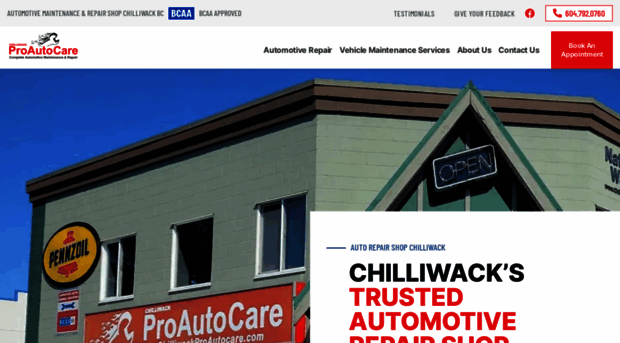 chilliwackproautocare.com