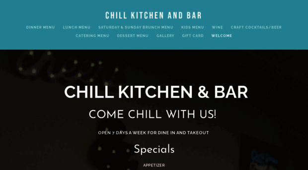 chillkitchenandbar.com