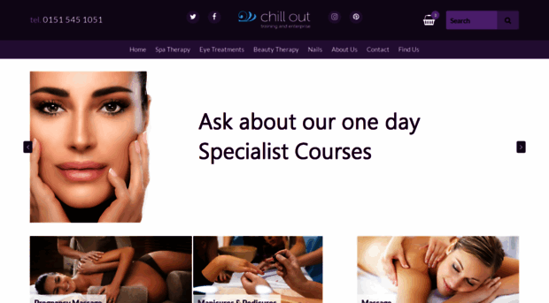 chilloutbeautytraining.co.uk