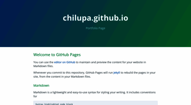 chilupa.github.io